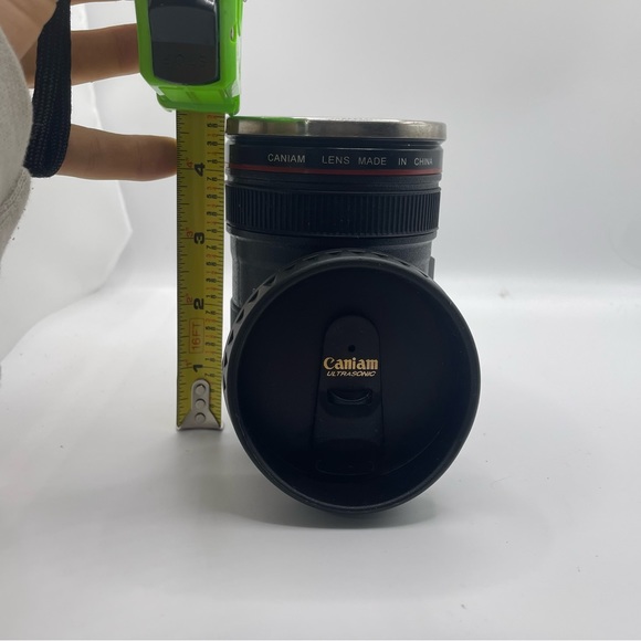 Caniam Camera Lens Stainless Steel Travel Tea/Coffee Mug Cup - Picture 5 of 9